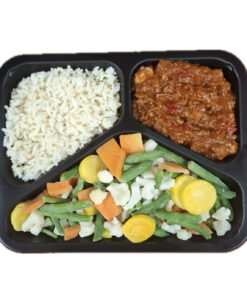 Goulash met witte rijst 400 gram